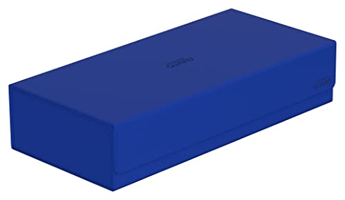 Ultimate Guard Superhive 550 Deck Case for 550 DoubleSleeved TCG Cards Blue Compatible with Boulders Magnetic Closure  Microfiber Inner Lining - Image 1