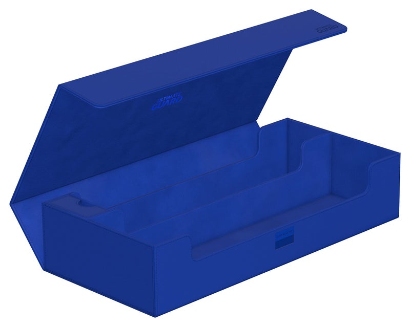 Ultimate Guard Superhive 550 Deck Case for 550 DoubleSleeved TCG Cards Blue Compatible with Boulders Magnetic Closure  Microfiber Inner Lining - Image 3