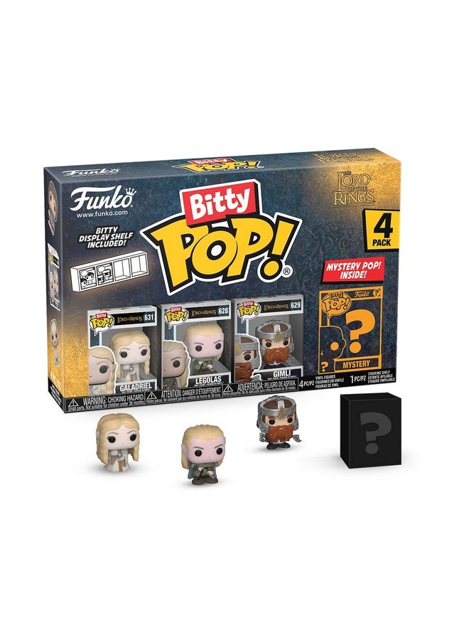 Funko فنكو بيتي بوب! سيد الخواتم - غالادريل، مجموعة 4 - باك وشخصية مصغرة مفاجئة - 0.9 بوصة (2.2 سم) - مجموعة سيد الخواتم القابلة للجمع - رف عرض قابل للتكديس متضمن - فكرة هدية - Image 1