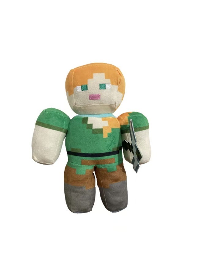 ماين كرافت دمى ماينكرافت القطيفة، ألعاب محشوة ناعمة