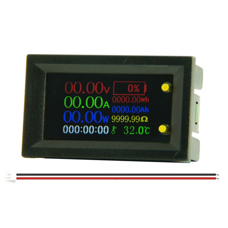 شاشة مراقبة متعددة الوظائف 9 في 1 - شاشة LCD IPS ملونة بقطر 1.14 بوصة - دقة 135×240 - جهاز قياس معلمات متعددة - Image 1