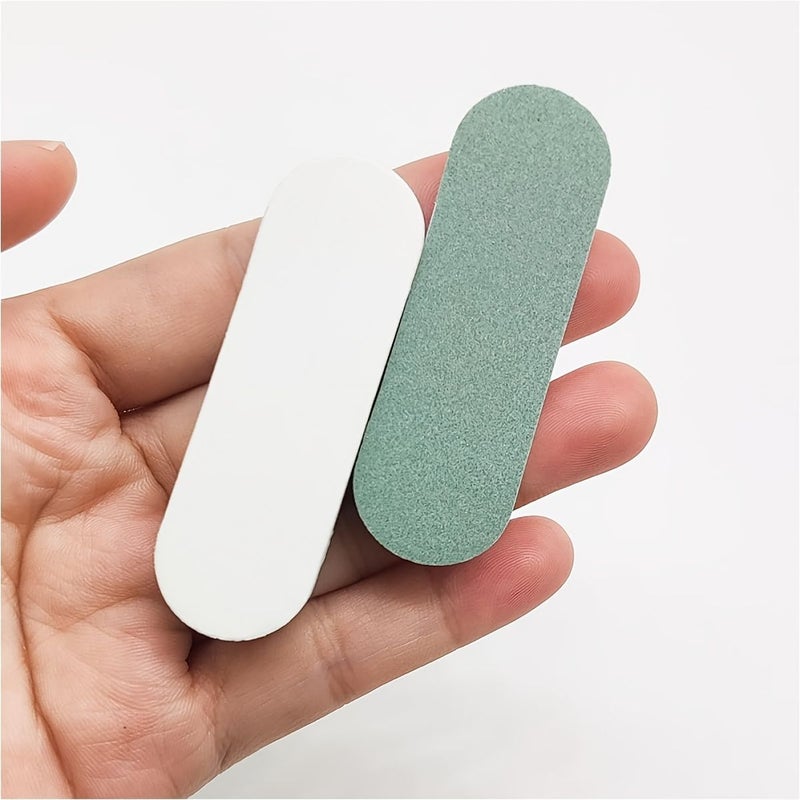 20 Pcs Double Sided Plastic Polishing Sticks for Jewelry Nails Art Clean Buff Sand - Image 3
