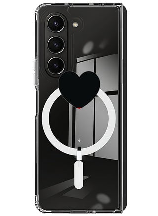 Magnetic Case for Samsung Galaxy Z Fold 5 Compatible with MagSafe Wireless Charging, Shockproof Phone Bumper Cover Heart Battery Low - pzsku/Z5E7F00CC0CDC630F6804Z/45/_/1723135146/91405014-c165-4f45-b0a1-ad8cd3fe0bb1