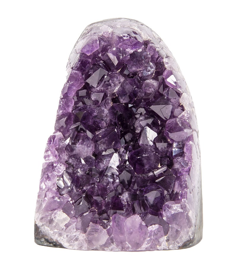 Crocon Amethyst Cluster Powerful deep Purple Crystals 14 lb to 17 lb raw Rock geode Healing Reiki Decoration Home Office Large Clusters Perfect for Spiritual Polished Quartz Gift Decor