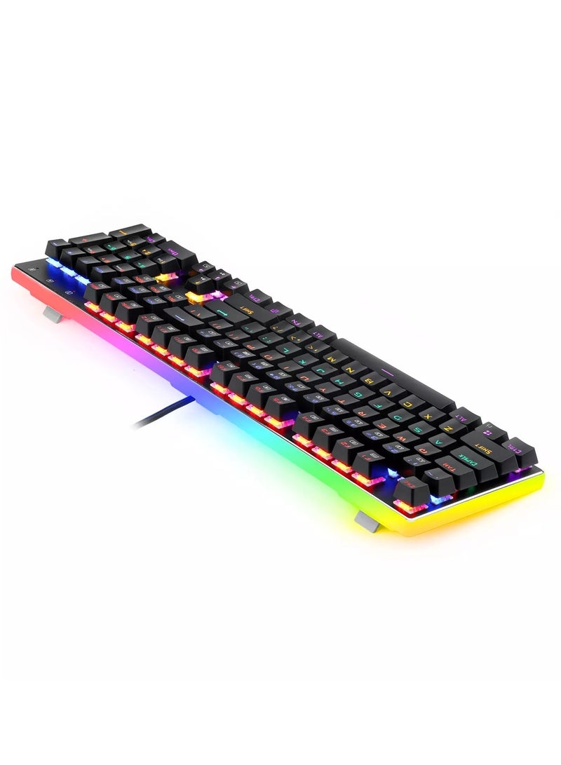 ريدراجون K577R KALI Gaming Mechanical Keyboard – Red Switches (Black) - Image 3