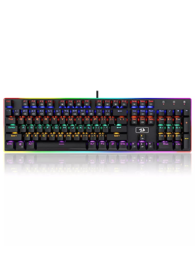 ريدراجون K577R KALI Gaming Mechanical Keyboard – Red Switches (Black) - Image 5