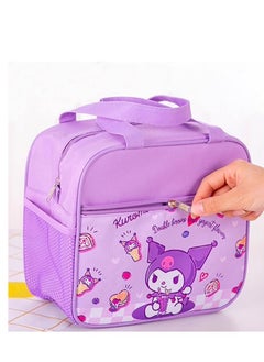 Excefore Portable Cartoon Lunch Box, Reusable Insulated Lunch Bag, Suitable for Office Picnic Camping Lunch Box  - Image 3