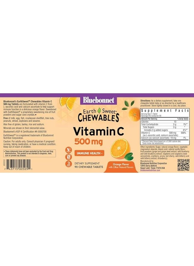 Bb Chew. Vit C 500Mg 90S #505