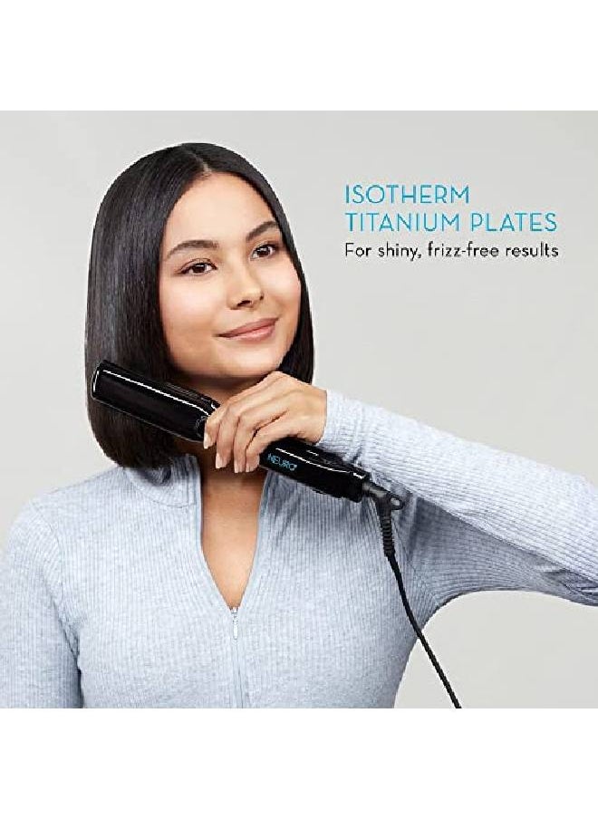 Neuro - Paul Mitchell Neuro Smooth Titanium Flat Iron Adjustable Heat Settings For Advanced Smoothing + Straightening - Image 1
