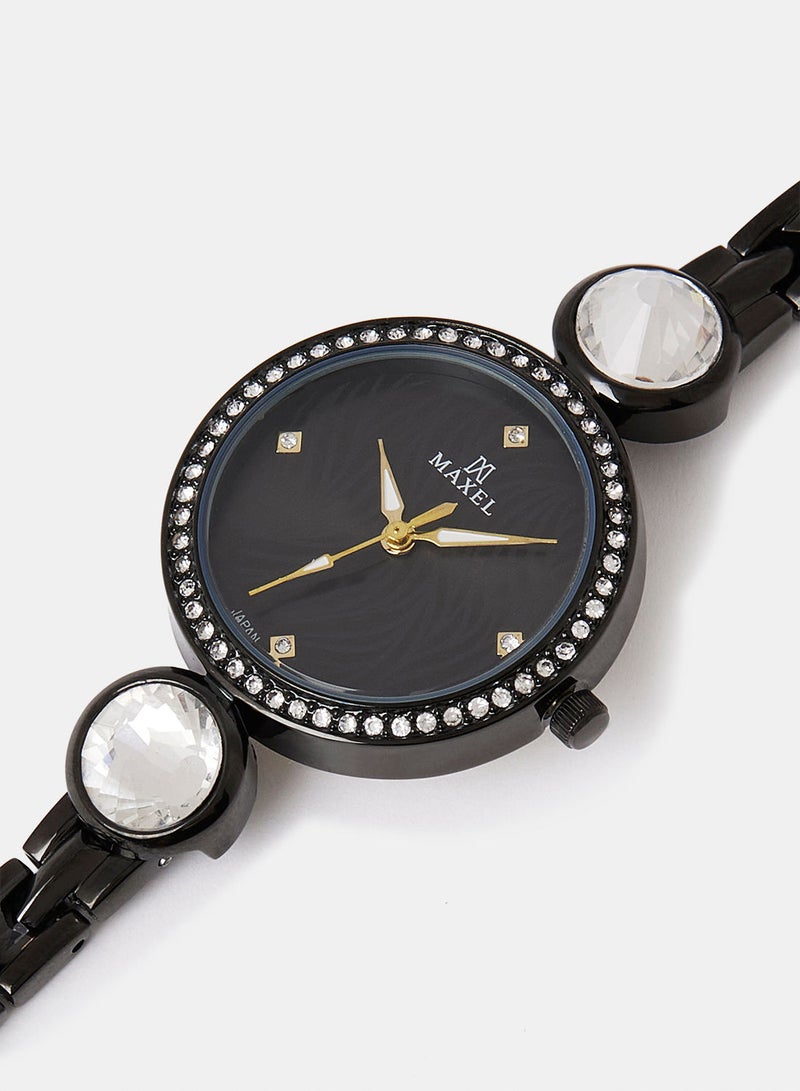 Maxel Women's Fusion Analog Wrist Watch MX202 - 28mm - Image 2