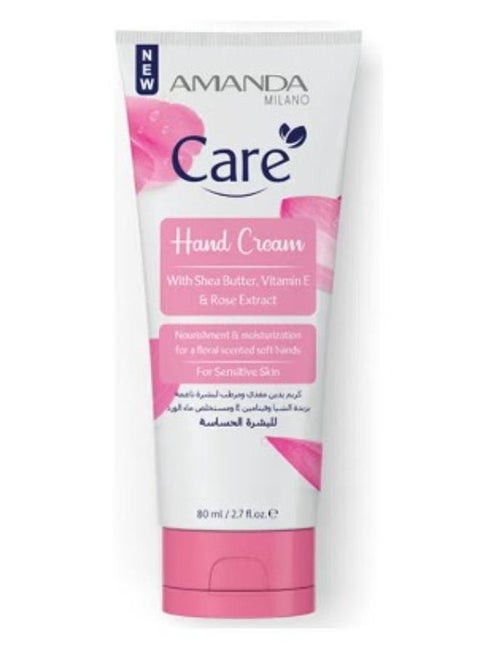 Hand Cream With Shea Buter Pink 80ml