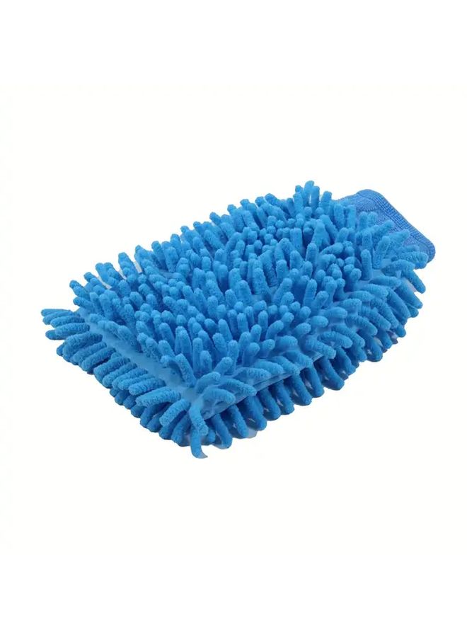 Random Color 1pc Double Sided Car Wash Glove Polyester Vehicle Cleaning Drying - Image 4