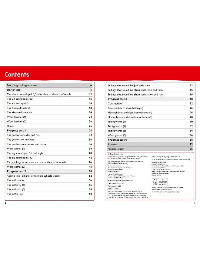 Year 3 Spelling Targeted Practice Workbook: Ideal for use at home - pzsku/Z5E7F91BFD4BCCC184037Z/45/_/1737496257/fbb56afc-1ba5-46c9-8226-b41dbf093fb0