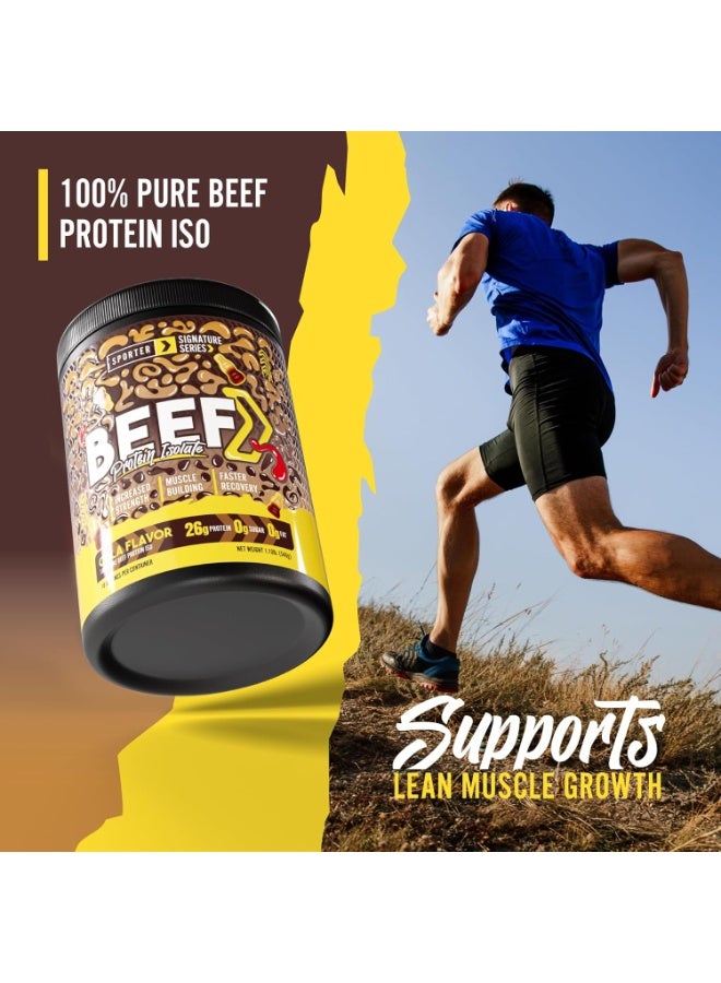 سبورتر بروتين لحم بقري معزول بنكهة الكولا، ٥٤٠ غرام | مسحوق بروتين لحم بقري مُحلل غني بالأحماض الأمينية ومحتوى عالٍ من البروتين - Image 5