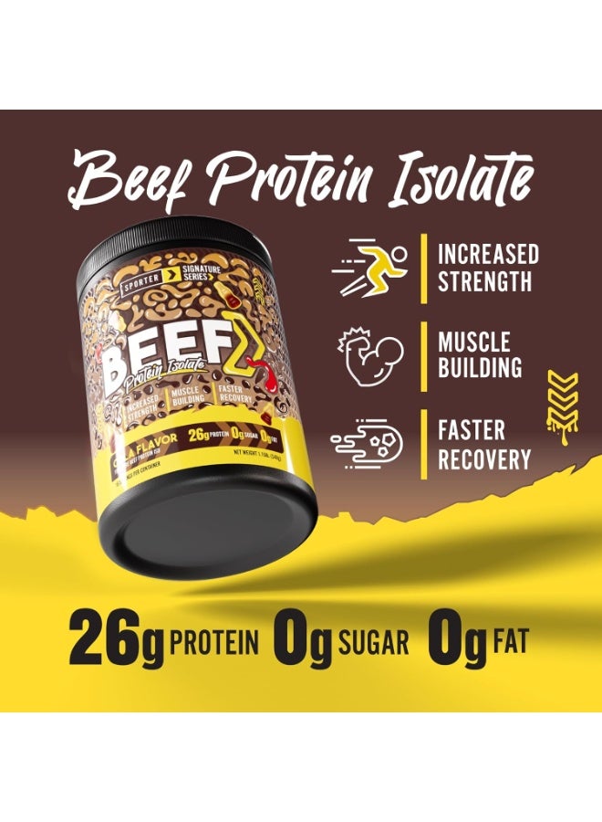 سبورتر بروتين لحم بقري معزول بنكهة الكولا، ٥٤٠ غرام | مسحوق بروتين لحم بقري مُحلل غني بالأحماض الأمينية ومحتوى عالٍ من البروتين - Image 4