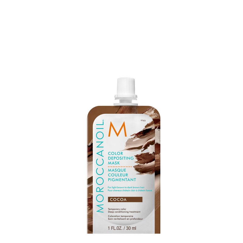Moroccanoil Color Depositing Hair Mask Packette Cocoa 1 Fl Oz