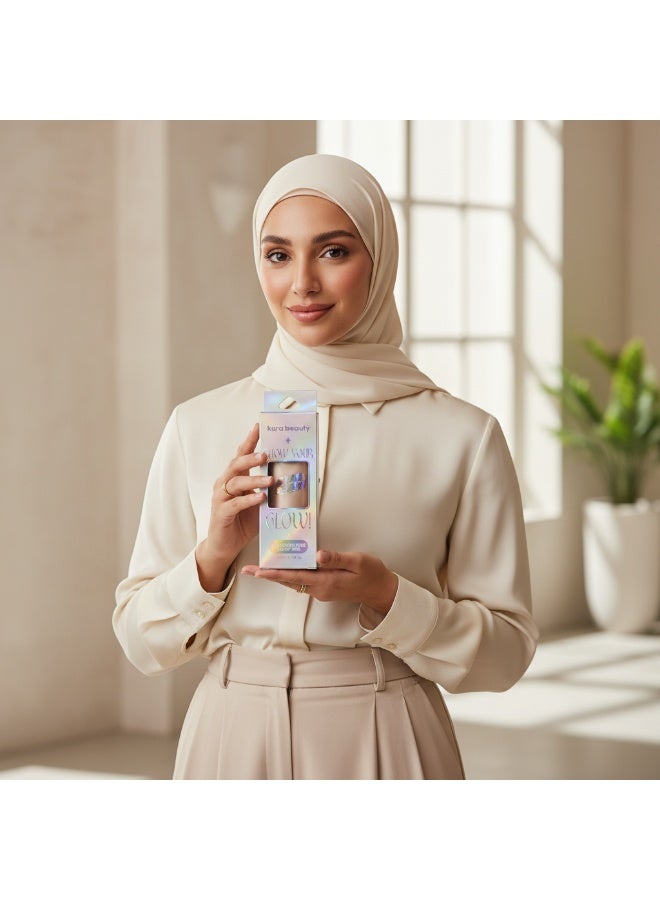 Kara Beauty Shimmering Body Gel – Pearl Glow – Star Beam 01 – 2 Pieces - Image 5