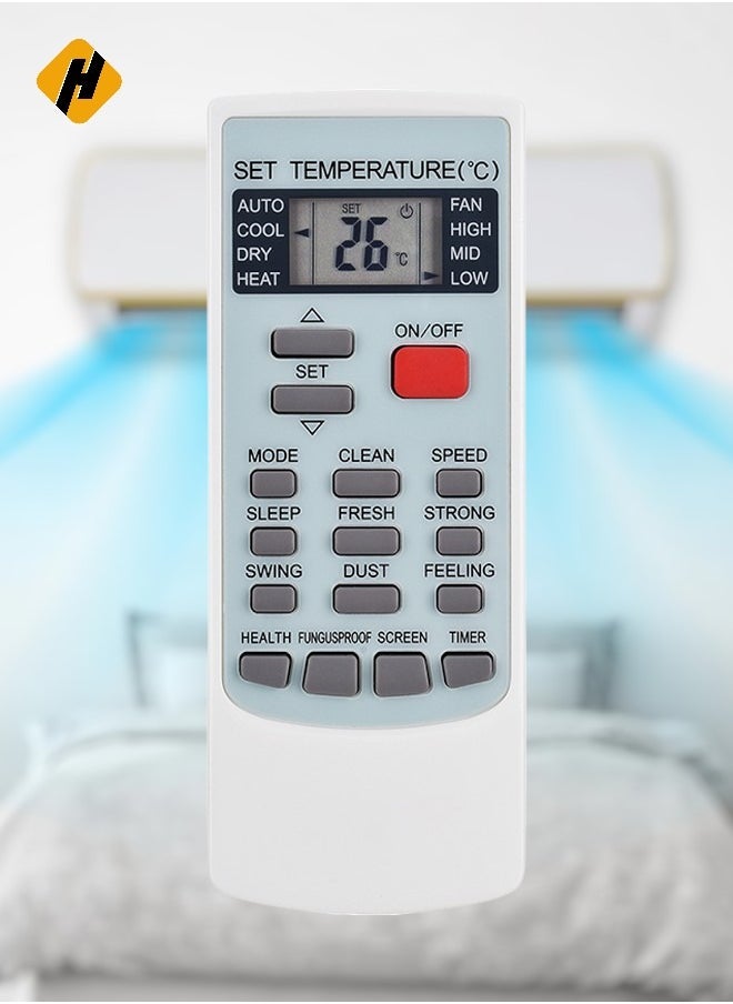 HuHa New Remote Control YKR-H/002E For AUX Air Conditioner YKR-H/006E YKR-H/009E 