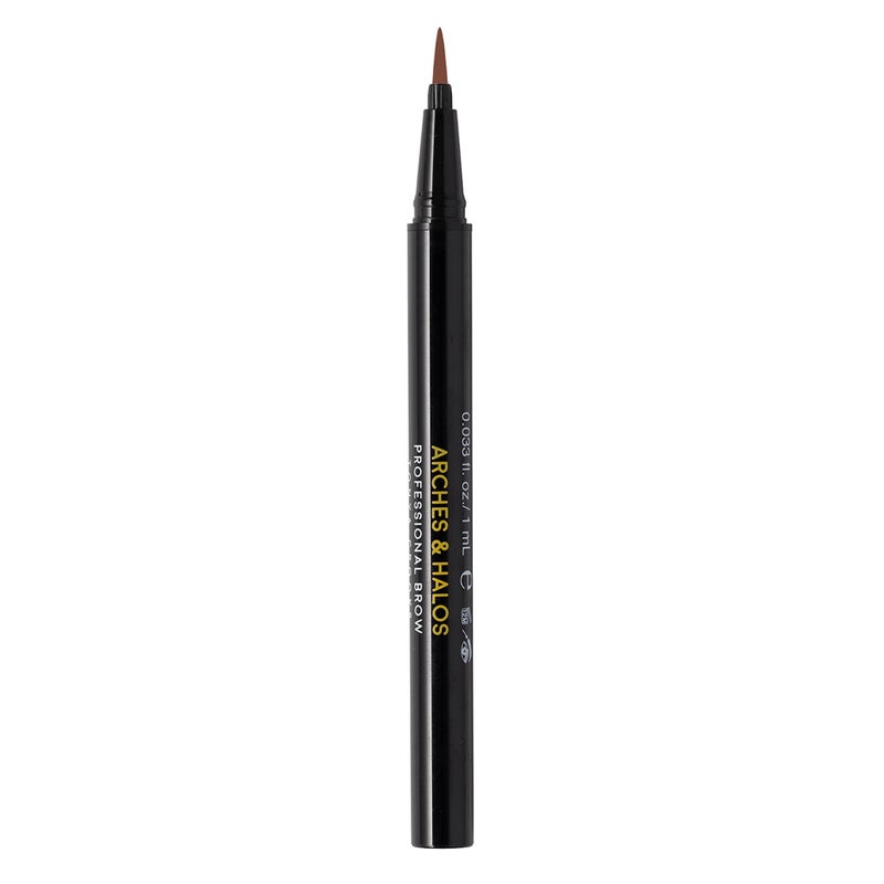 Arches & Halos Arches and Halos Fine Bristle Tip Pen - Eyebrow Pencils for Women - Vegan Brow Pencil - Smudge-Proof, Buildable Formula - Auburn - 0.02 oz - Image 1