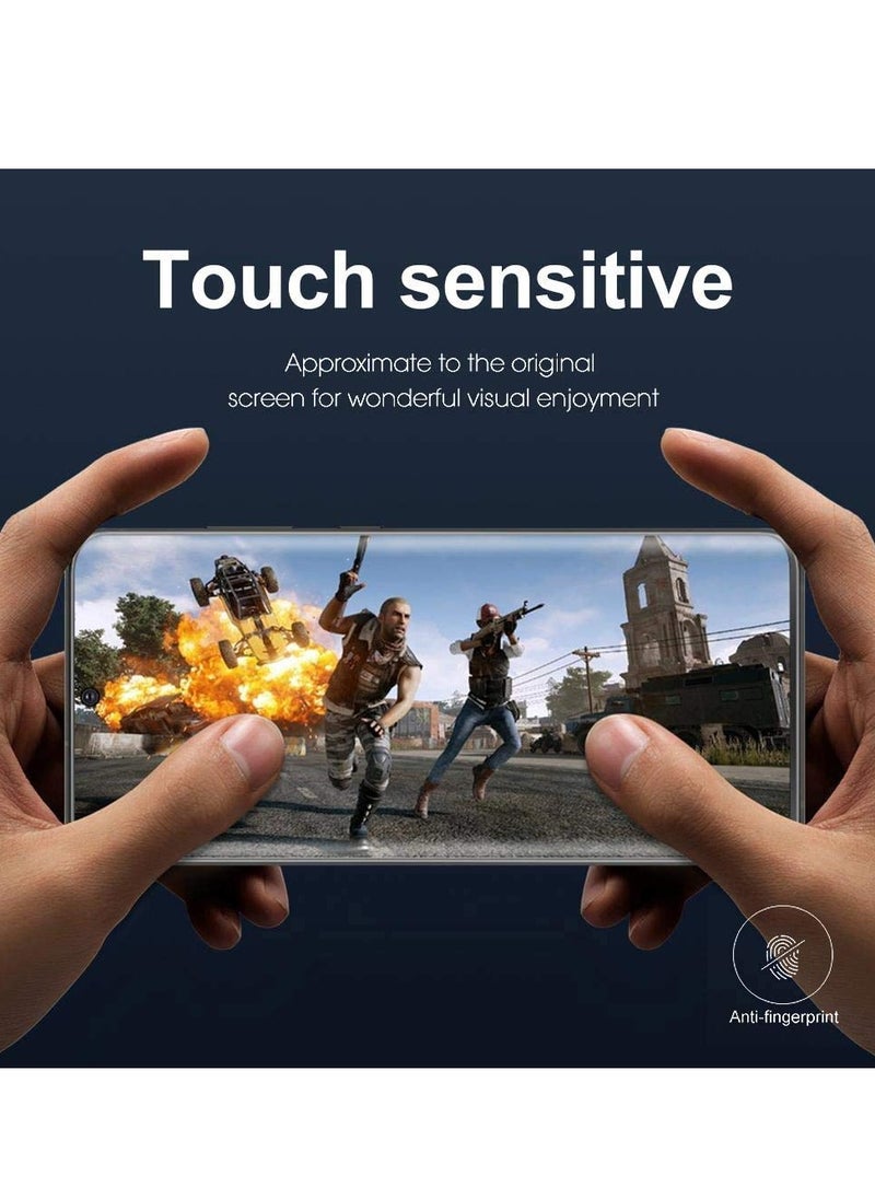 Generic - Privacy Screen Protector For Samsung Galaxy S20 Plus S20 Plus 5G With Galaxy Camera Lens Protector Anti Fingerprint Full Coverage Glass Screen Hd Film For Samsung S20 Plus - Image 1