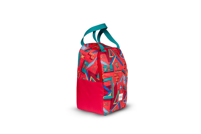 WILDCRAFT Lunch Bag Foodie : Game_On : Red - Image 3