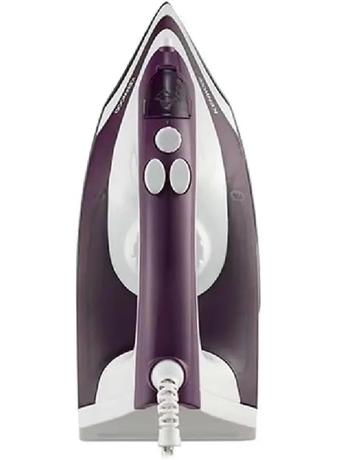 كينوود Kenwood Non-Stick Teflon Soleplate Steam Iron with Vertical Steam 2000W, Purple – STP46.000WP 250 ml 2000 W STP46 purple - Image 3