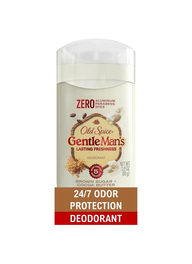 Old Spice Old Spice GentleMan's Deodorant For Men, 24/7 Mineral Fortified Freshness, Aluminum Free, Brown Sugar & Cocoa Butter Scent, 3.0 oz  - Image 1