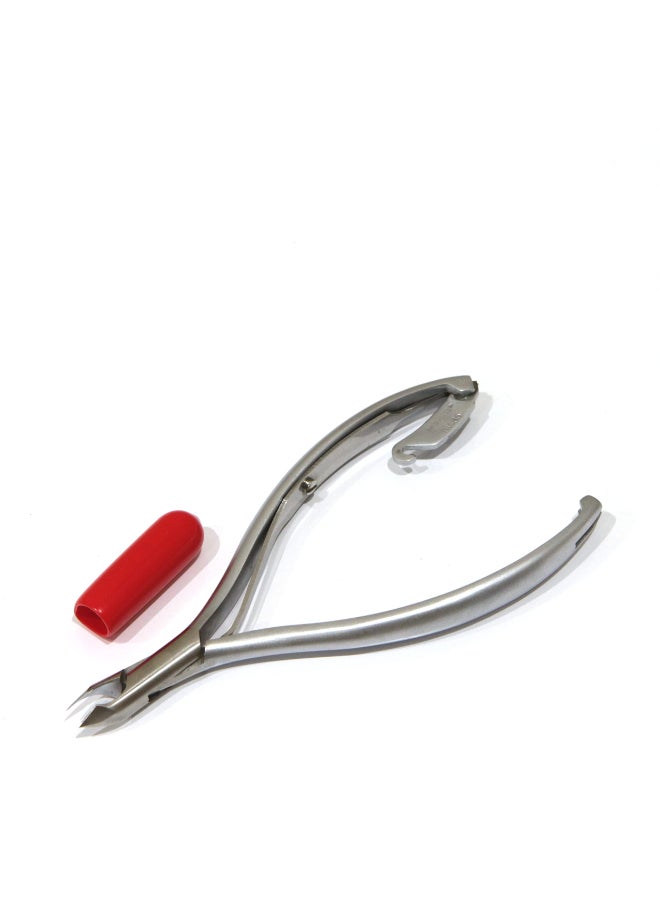 Sam Cuticle Nipper Cuticle Cutter Inox Satin Jaw 5 mm Single Spring - Image 3
