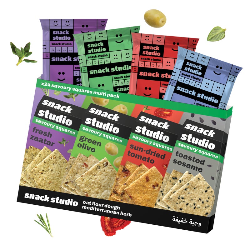 Snack Studio Savoury Assorted Squares - Image 1