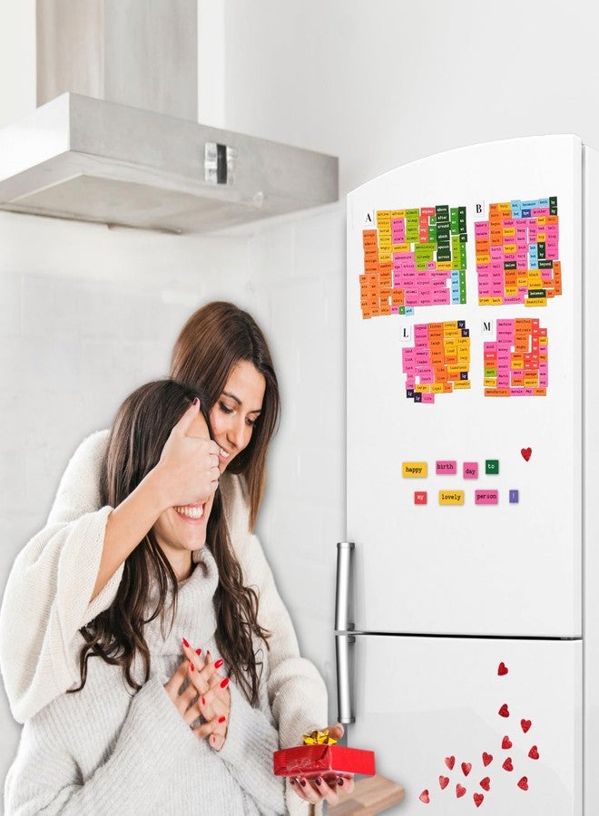 Simply magic 1138 PCS Colorful & Complete Poetry Magnets Kit, Word Magnet for Fridge, Poem Magnet, Magnetic Words for Fridge, Sentence Building, Poetry Tiles Magnets, Create Poems, Conversations - Simply Magic - Image 3