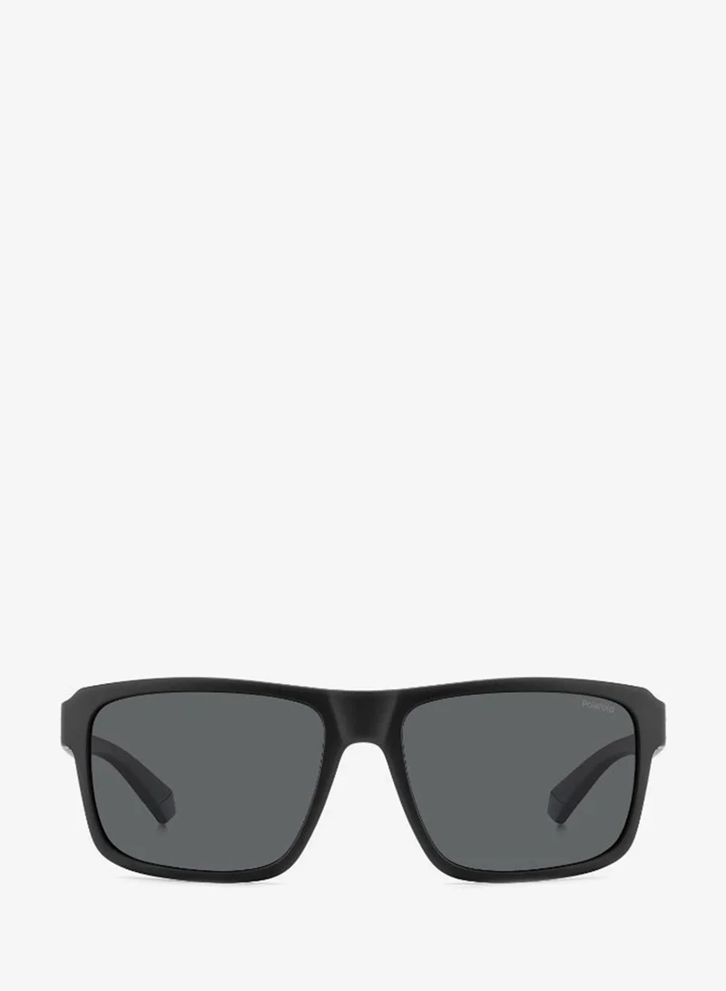 Polaroid  Rectangular Polaroid Sunglasses for Men | Best Price UAE