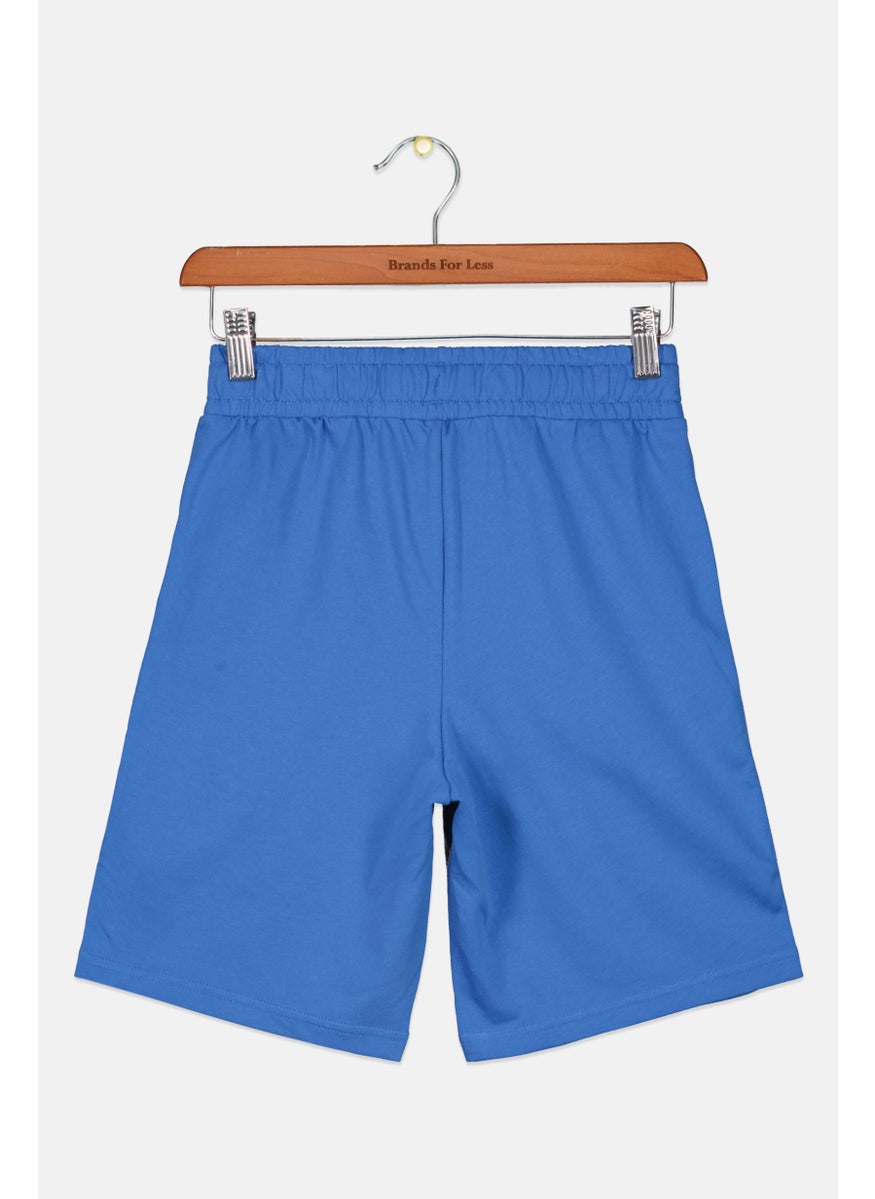 PUMA Kids Boy Sportswear Fit Training Short, Light Blue  - Image 2