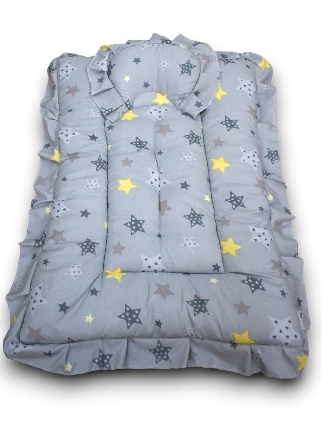molody Luxurious baby bedding with an ultra-soft cotton touch – fits 120×60 cm crib, perfect comfort and deep sleep your little one deserves. - Image 1