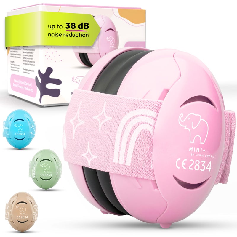 Schallwerk Â® Mini+ Baby Ear Muffs â€“ Infant Noise Cancelling Headphones, Toddler Ear Protection, Baby Headphones for Noise - Image 1