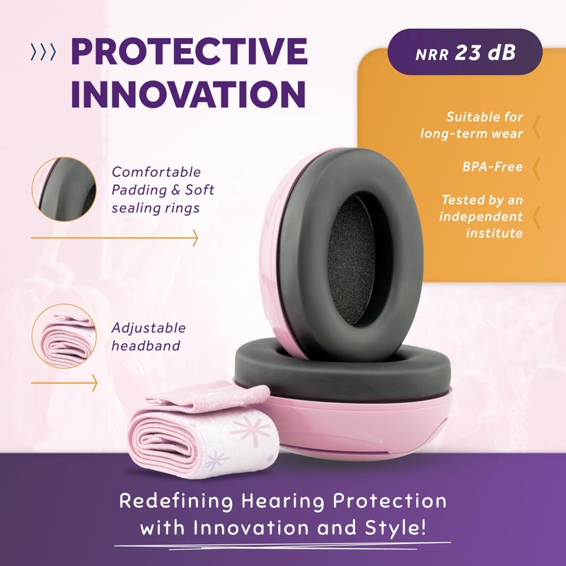 Schallwerk Â® Mini+ Baby Ear Muffs â€“ Infant Noise Cancelling Headphones, Toddler Ear Protection, Baby Headphones for Noise - Image 4