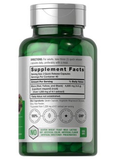 Horbäach Organic Maca Root Extract 4800 mg - 120 Capsules  - Image 2