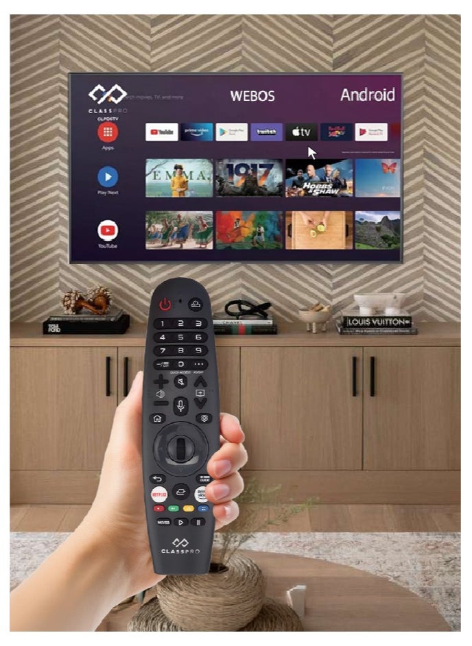 70 inch 4K UHD Smart LED TV - WebOS - Model (CLP70WOS-MK) - Black