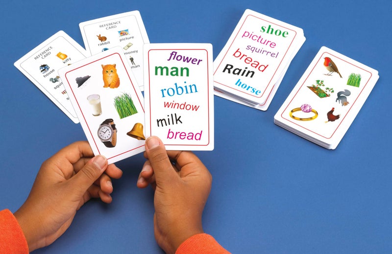 Blue Orange Super Genius Reading 2 - Tabletop Card Game, Fun Flash Card Concentration Matching Game for Kids, Ages 6 and up, 1-6 Players, Teacher Approved, Increase Your Vocabulary Games - Image 3