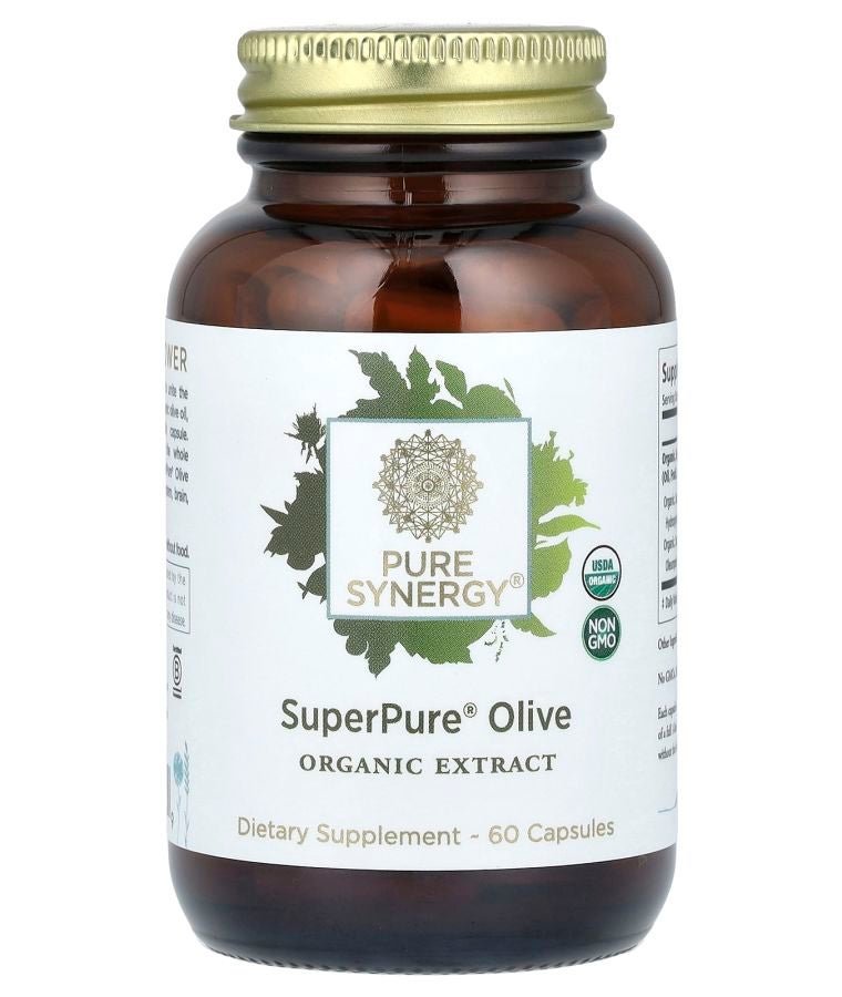 SuperPure Olive Organic Extract 60 Capsules