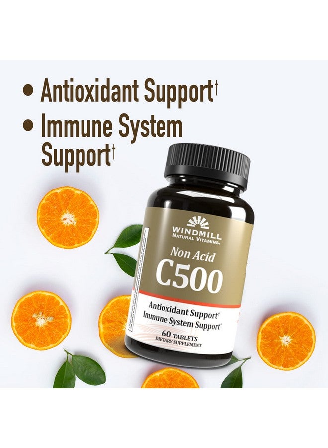 WINDMILL Vitamin C Tablet 500mg Non-Acid Wmill - 60 by WINDMILL - Image 2