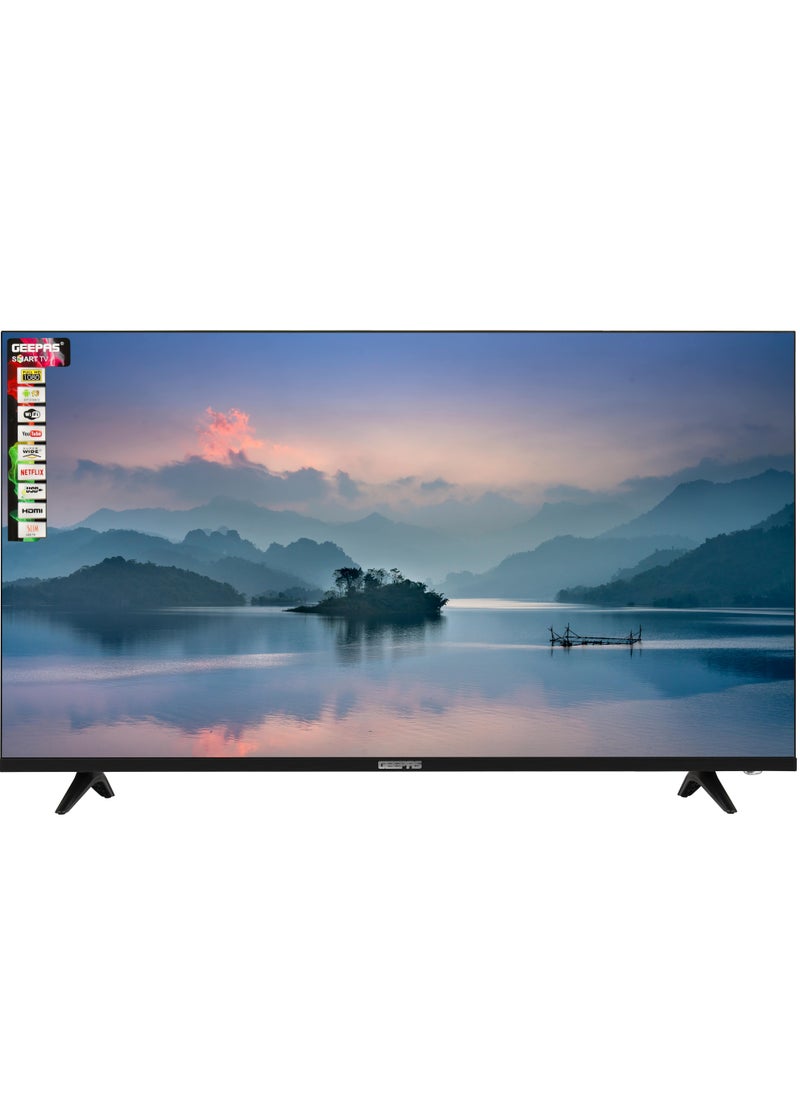 GEEPAS - 42" Smart LED TV- GLED4207XFHD/ Android 13 Powered, Full HD 1080, Advanced HQ Sound/ with Remote Control, HDMI and USB Ports, AV Mode/ Frameless Design - Image 1