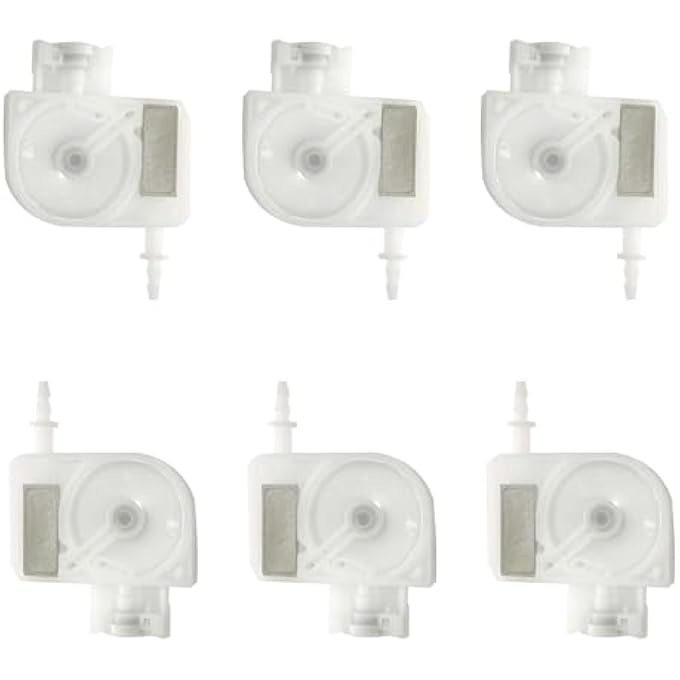 6PCS PRINTER INK DAMPER FOR EPSON, COMMONLY USED IN DX5 XP600 TX800 4720 186000 158000 160010 187000, COMPATIBLE WITH 4880C 9800 7880C 7800 4800 - Image 1