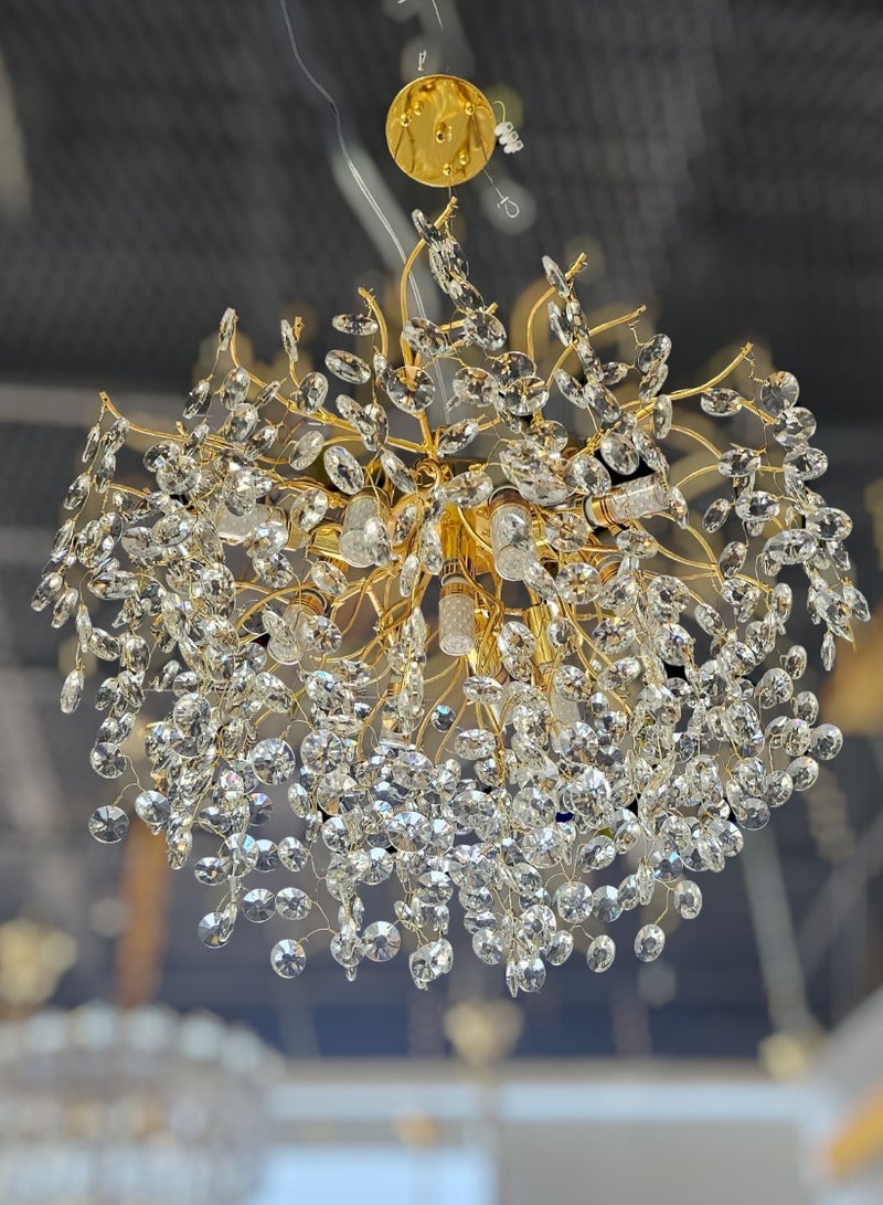 تيك لايت ثريا كرستال حديثة (نجف) ورق الثلج 44755/450 - Image 1