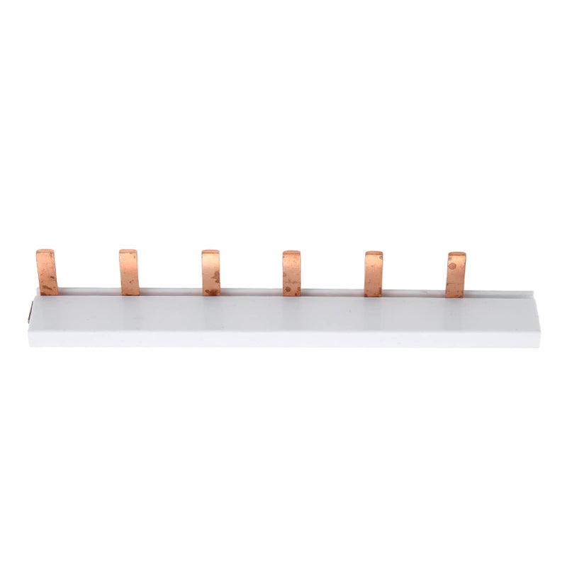 نوع PIN قضيب نحاسي 6 طرق نحاس نقي PVC قاطع دائرة قضيب توزيع الكهرباء كتلة توزيع الطاقة - Image 2