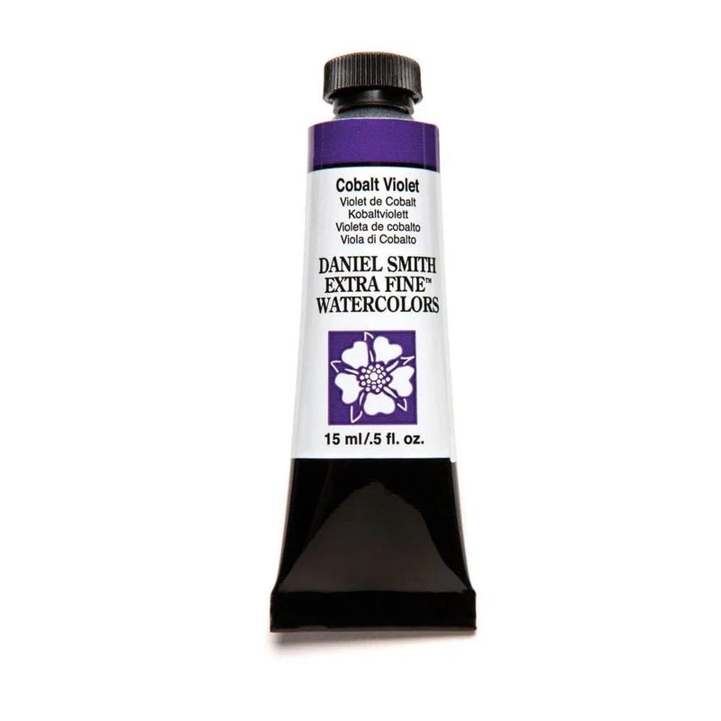 DANIEL SMITH Extra Fine™ Watercolor Paint, 15ml, Tube, Cobalt Violet Deep, 0.5 fl oz, (Pack of 1) - Image 4