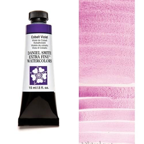 DANIEL SMITH Extra Fine™ Watercolor Paint, 15ml, Tube, Cobalt Violet Deep, 0.5 fl oz, (Pack of 1) - Image 2