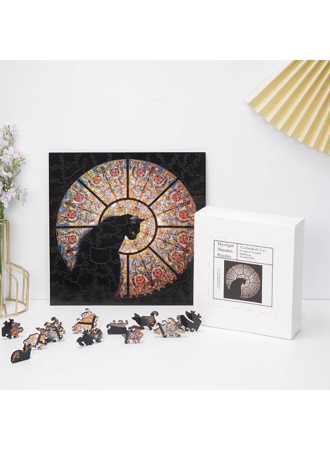 Anna 108-Piece 3D Wooden High-Difficulty Anime Puzzle - Image 1