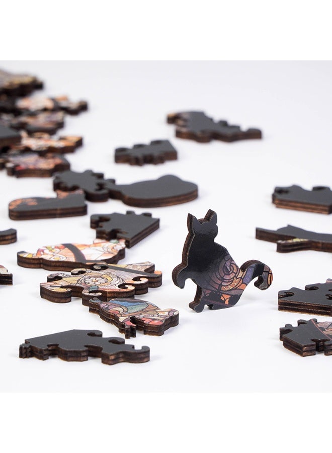 Anna 108-Piece 3D Wooden High-Difficulty Anime Puzzle - Image 4