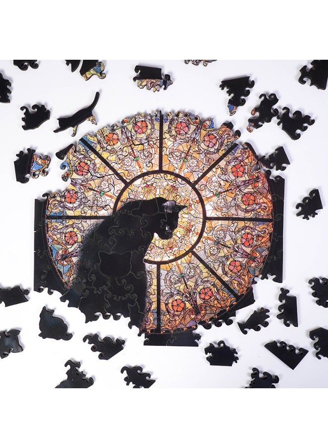 Anna 108-Piece 3D Wooden High-Difficulty Anime Puzzle - Image 3