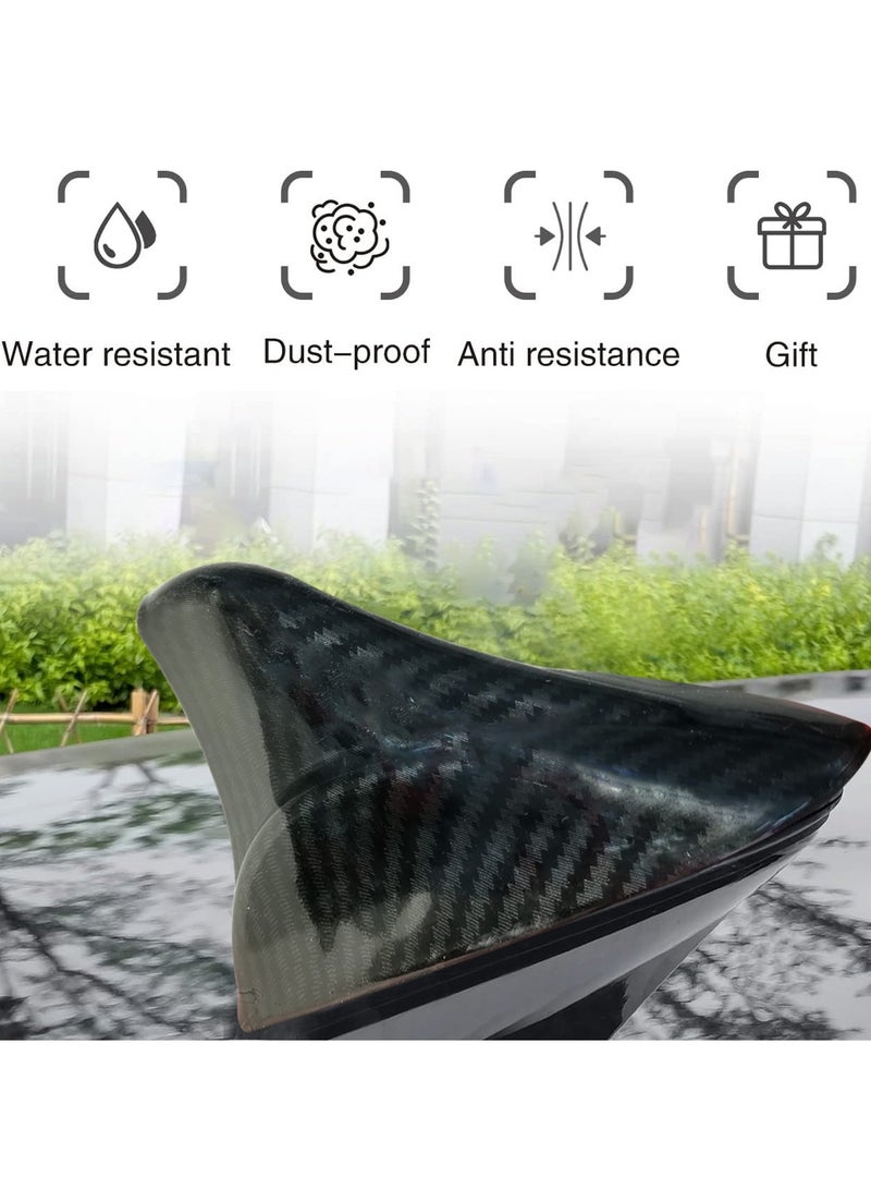 SPIDER Car Antenna Carbon Fiber Design Stylish Decoration Fancy Antenna Car Roof Shark Fin Antenna - Image 4